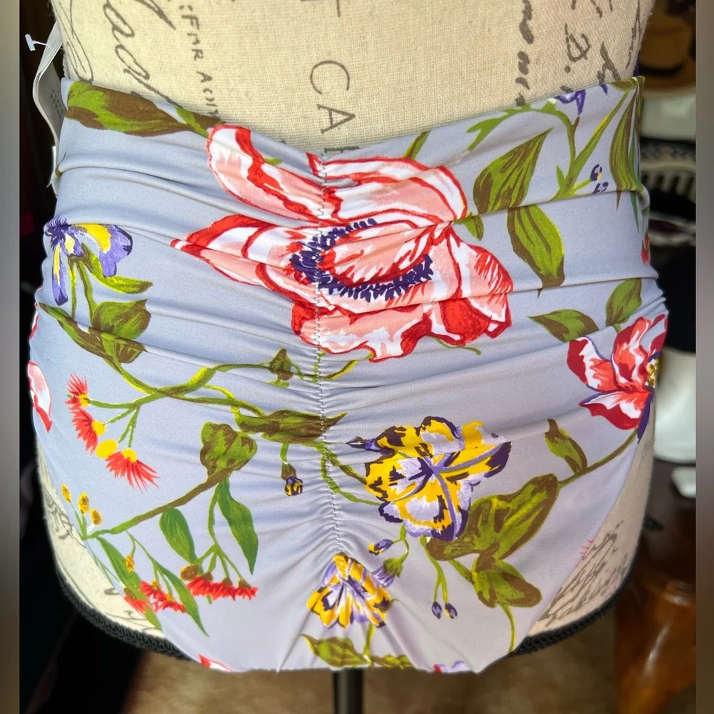 NWT Woman’s The Bikini Lab one pice floral bathing suit